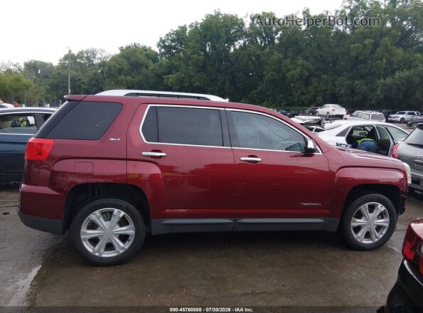 2GKALPEKXG6336291 2016 GMC TERRAIN Red სალონის 360-გრადუსიანი ხედი