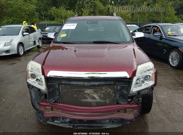 2GKALPEKXG6336291 2016 GMC TERRAIN Red უკანა სალონის ხედი