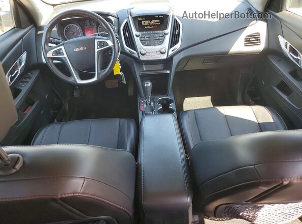 2GKALPEKXH6263019 2017 GMC TERRAIN Черный Вид панели приборов