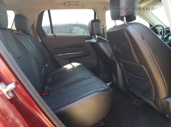 2GKALREK0H6181649 2017 GMC TERRAIN Maroon Vista interior trasera