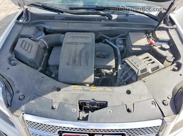 2GKALREK2H6283213 2017 GMC TERRAIN White ძრავის განყოფილების ხედი