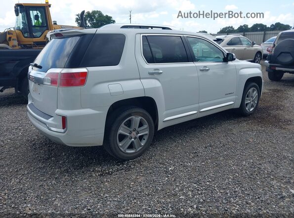 2GKALREK3H6153313 2017 GMC TERRAIN White Հետևի աջ