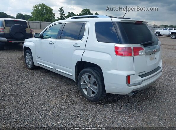 2GKALREK3H6153313 2017 GMC TERRAIN White Հետևի ձախ