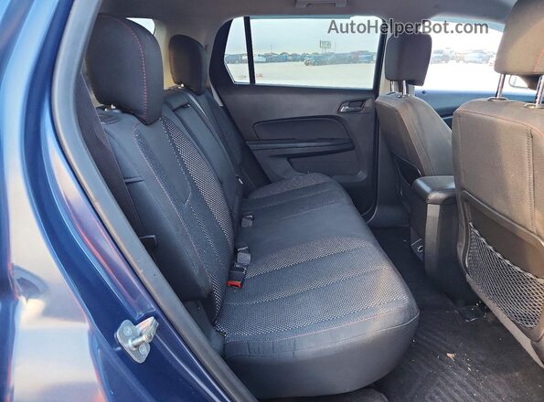 2GKFLNE30G6153534 2016 GMC TERRAIN Blue Vista interior trasera