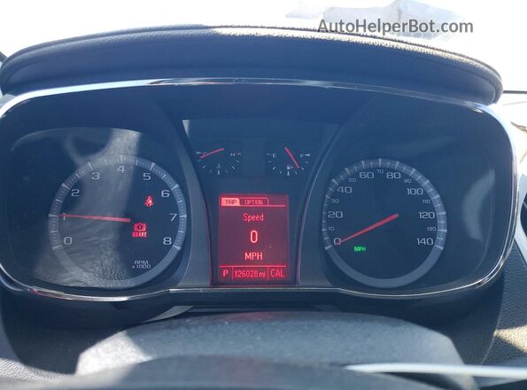 2GKFLNE36H6185289 2017 GMC TERRAIN Red Սարքավորումների վահանակի տեսք