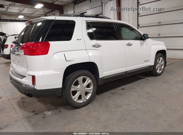 2GKFLPE30G6136843 2016 GMC TERRAIN White Tył prawy