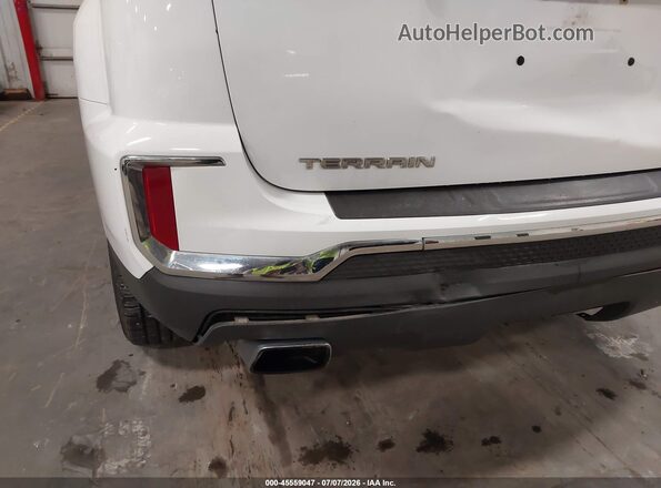 2GKFLPE30G6136843 2016 GMC TERRAIN White Widok z przodu
