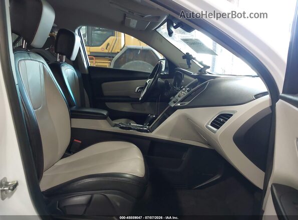2GKFLPE30G6136843 2016 GMC TERRAIN White Widok wnętrza z przodu