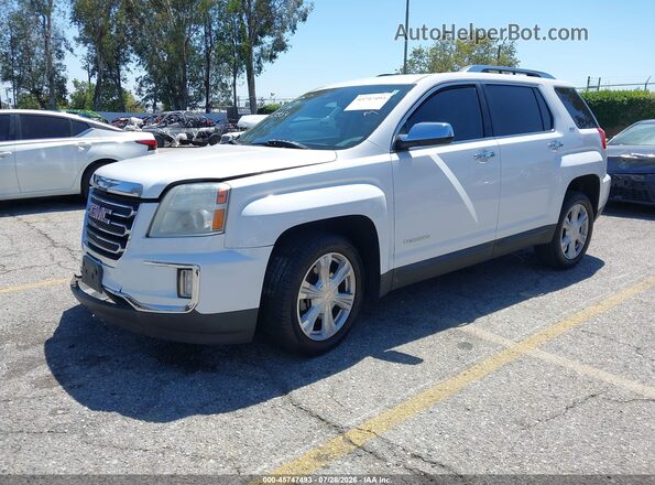 2GKFLPE32H6147439 2017 GMC TERRAIN White Передня ліва чверть