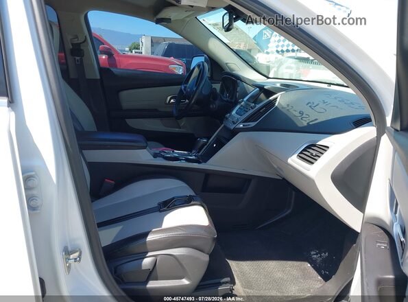2GKFLPE32H6147439 2017 GMC TERRAIN White Вид салону спереду