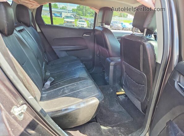 2GKFLPE33G6121060 2016 GMC TERRAIN Gray Вид задньої частини салону