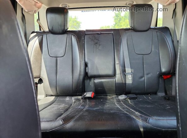 2GKFLPE33G6121060 2016 GMC TERRAIN Gray Вид задніх сидінь