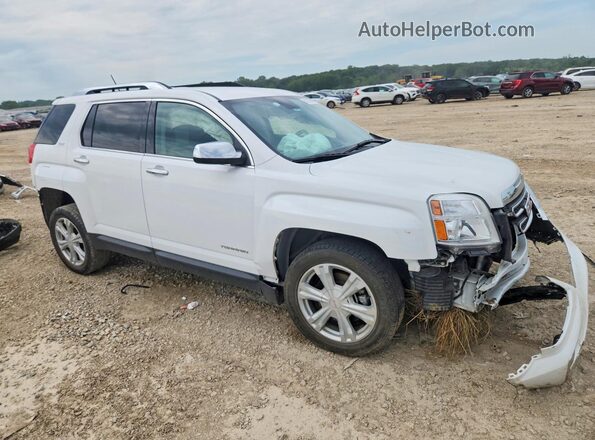 2GKFLPE33G6171389 2016 GMC TERRAIN Белый Передняя правая четверть
