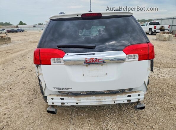 2GKFLPE33G6171389 2016 GMC TERRAIN Белый Вид сзади