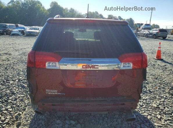 2GKFLPE33G6234491 2016 GMC TERRAIN Burgundy Widok z tyłu