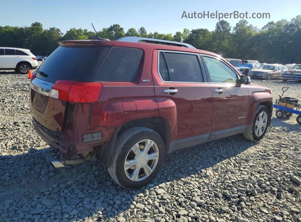 2GKFLPE33G6234491 2016 GMC TERRAIN Burgundy Tył prawy