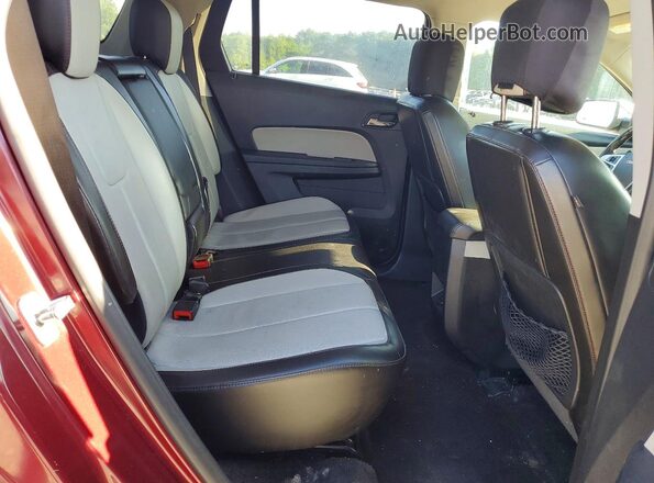 2GKFLPE33G6234491 2016 GMC TERRAIN Burgundy Widok wnętrza z tyłu
