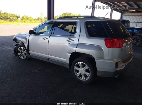 2GKFLPE34G6173782 2016 GMC TERRAIN Silver Tył lewy