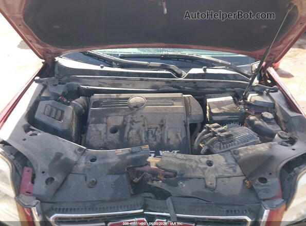 2GKFLPE34G6276619 2016 GMC TERRAIN Red Вид ззаду