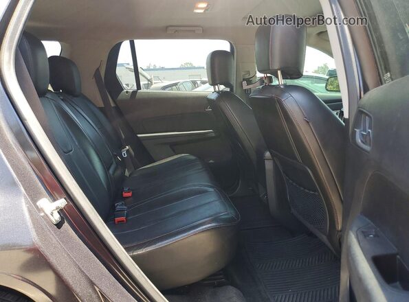 2GKFLPE34G6352310 2016 GMC TERRAIN Черный Вид задней части салона
