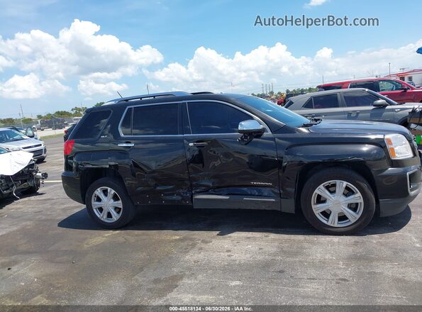 2GKFLPE37G6177342 2016 GMC TERRAIN Черный Панорамный вид салона 360°