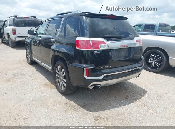 2GKFLRE30H6199826 2017 GMC TERRAIN Black უკანა მარცხენა