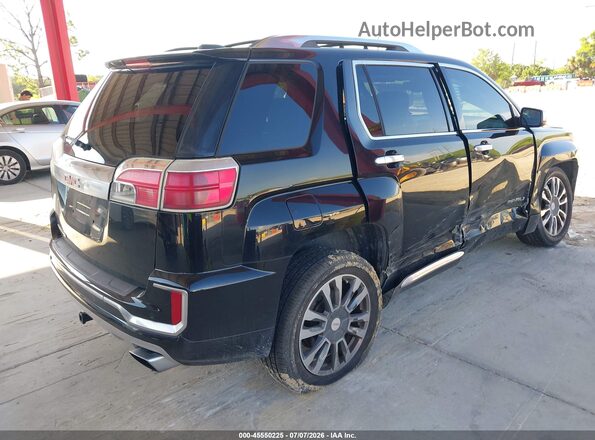 2GKFLRE34G6313535 2016 GMC TERRAIN Black Tył prawy