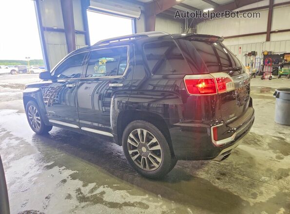 2GKFLRE37H6144760 2017 GMC TERRAIN Black უკანა მარცხენა