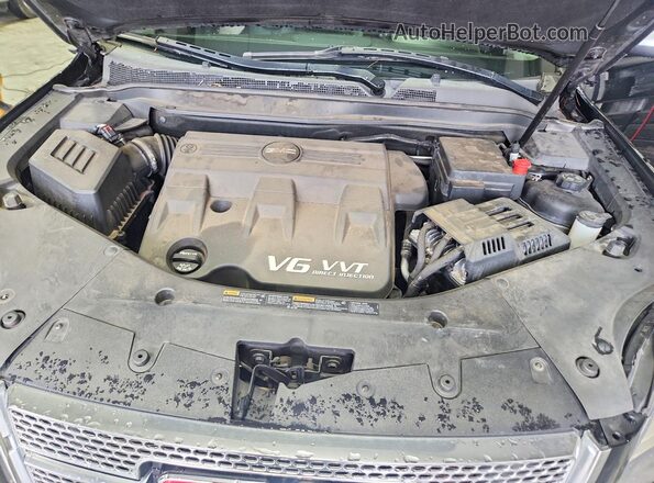 2GKFLRE37H6144760 2017 GMC TERRAIN Black უკანა სალონის ხედი