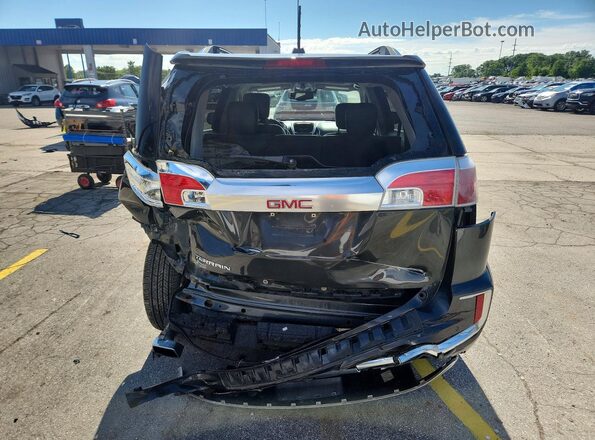 2GKFLRE37H6182067 2017 GMC TERRAIN Charcoal Rear view