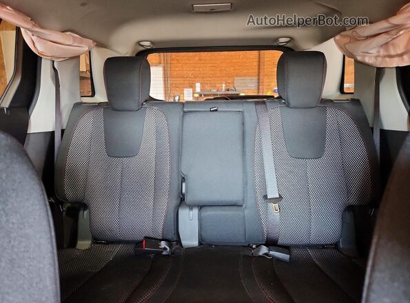 2GKFLSEK1H6133400 2017 GMC TERRAIN Темно-бордовый Вид задних сидений