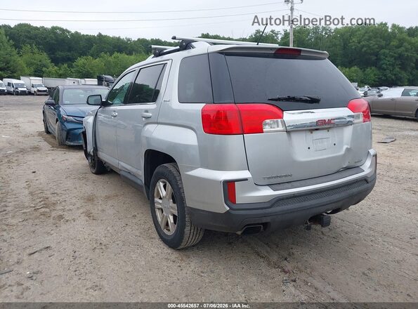 2GKFLSEK2G6109850 2016 GMC TERRAIN Silver Trasero izquierdo