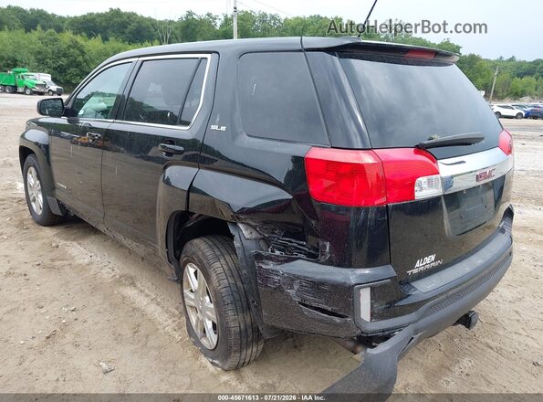 2GKFLSEK2G6200021 2016 GMC TERRAIN Black Հետևի ձախ