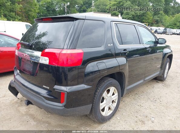 2GKFLSEK2G6200021 2016 GMC TERRAIN Black Հետևի աջ