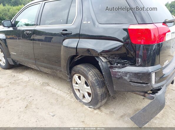 2GKFLSEK2G6200021 2016 GMC TERRAIN Black Դիմացի տեսք