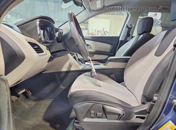 2GKFLSEK2H6202319 2017 GMC TERRAIN Blue წინა სალონის ხედი