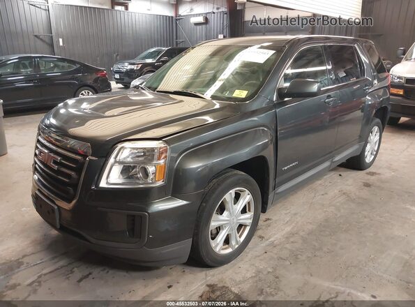 2GKFLSEK2H6239662 2017 GMC TERRAIN Gray Przód lewy