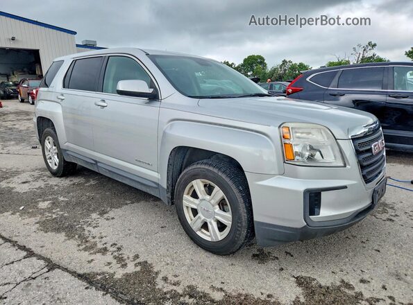 2GKFLSEK3G6159611 2016 GMC TERRAIN Silver წინა მარჯვენა