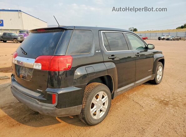 2GKFLSEK4G6148066 2016 GMC TERRAIN Black Tył prawy