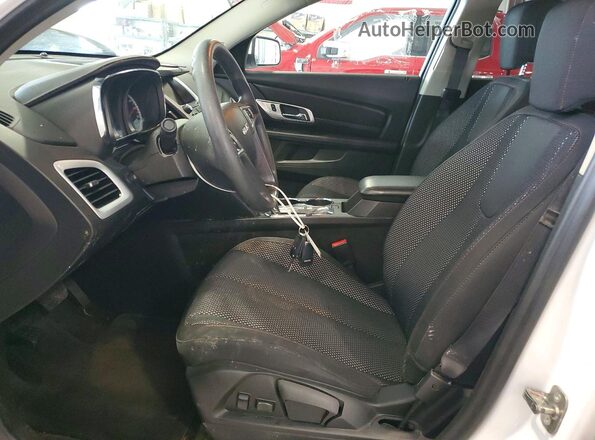 2GKFLSEK4H6295070 2017 GMC TERRAIN Белый Вид салона спереди