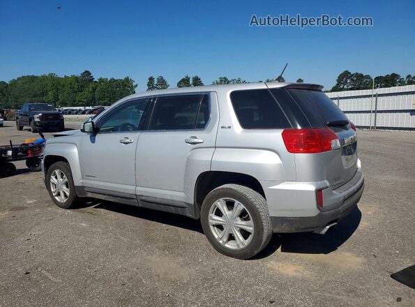 2GKFLSEK5H6279752 2017 GMC TERRAIN Silver Задня ліва чверть