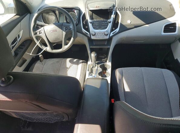 2GKFLSEK5H6279752 2017 GMC TERRAIN Silver Вид панелі приладів