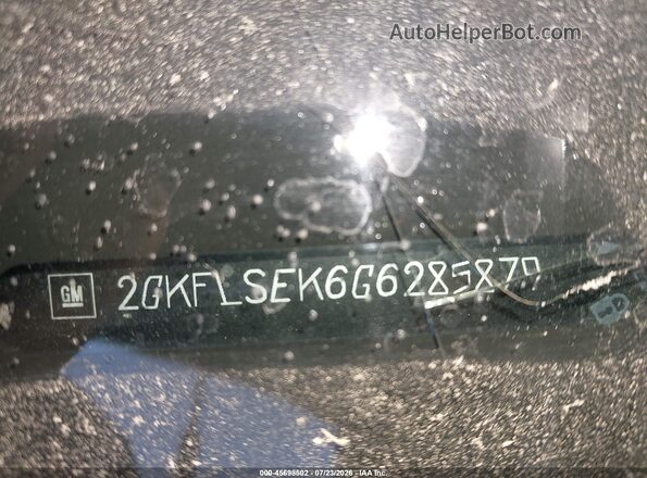 2GKFLSEK6G6285879 2016 GMC TERRAIN Burgundy Вид підкапотного простору