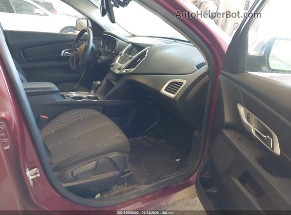 2GKFLSEK6G6285879 2016 GMC TERRAIN Burgundy Вид салону спереду