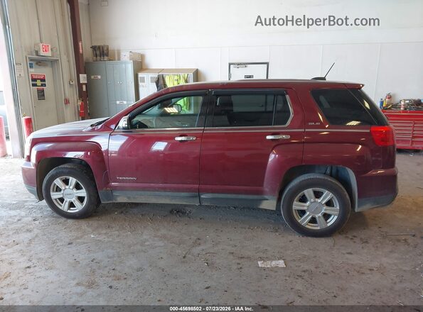 2GKFLSEK6G6285879 2016 GMC TERRAIN Burgundy Панорамний вид салону 360°
