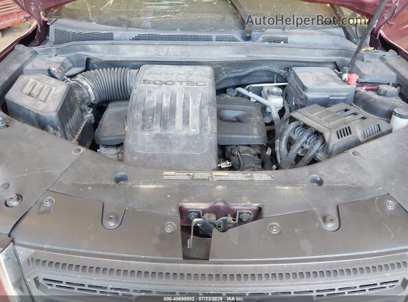 2GKFLSEK6G6285879 2016 GMC TERRAIN Burgundy Вид ззаду