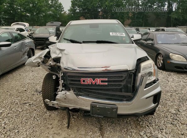 2GKFLSEK7G6208261 2016 GMC TERRAIN Silver Vista frontal
