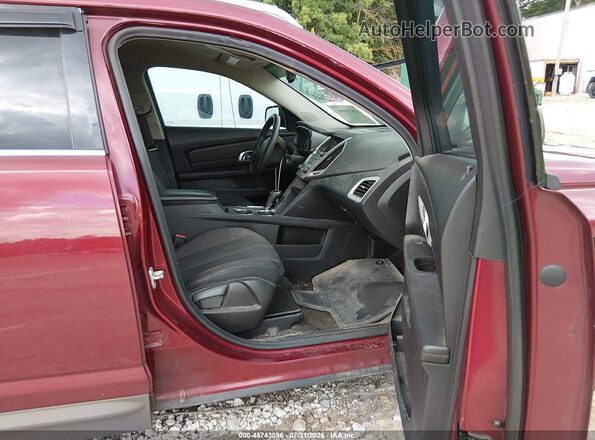 2GKFLSEK7G6302172 2016 GMC TERRAIN Red Front interior view