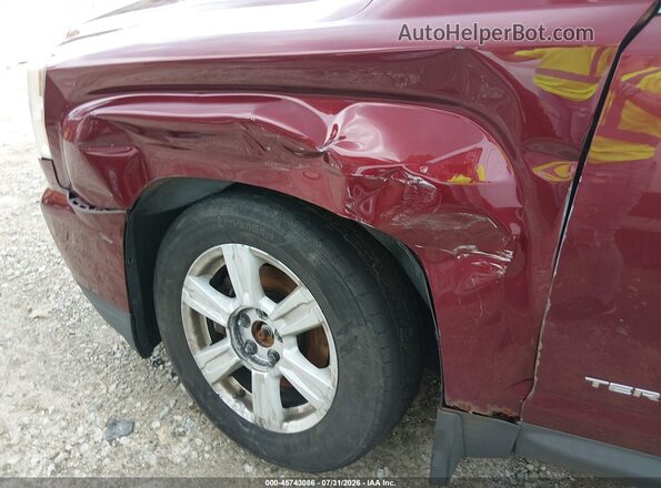 2GKFLSEK7G6302172 2016 GMC TERRAIN Red Front view
