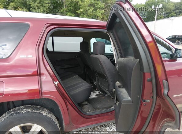 2GKFLSEK7G6302172 2016 GMC TERRAIN Red VIN sticker view